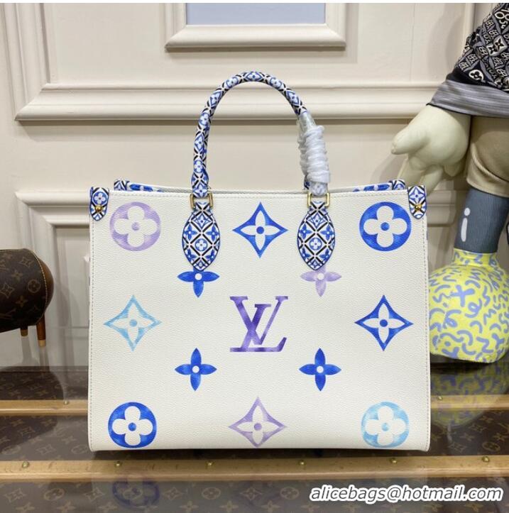 Top Quality Louis Vuitton OnTheGo MM M22975 blue