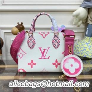 Inexpensive Louis Vuitton OnTheGo PM M22976 Pink