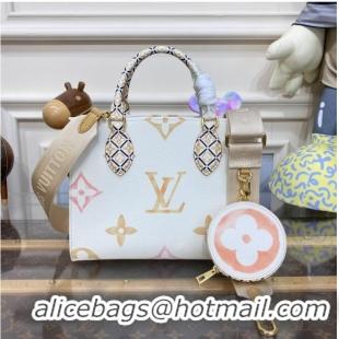 Reasonable Price Louis Vuitton OnTheGo PM M22976 Beige