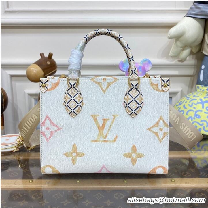 Reasonable Price Louis Vuitton OnTheGo PM M22976 Beige