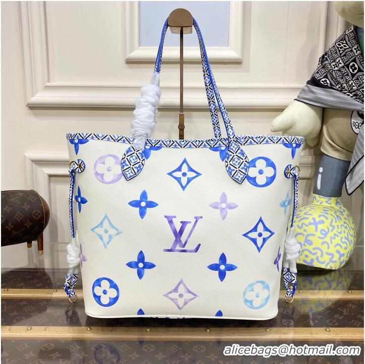 Top Quality Louis Vuitton Neverfull MM M22979 Blue