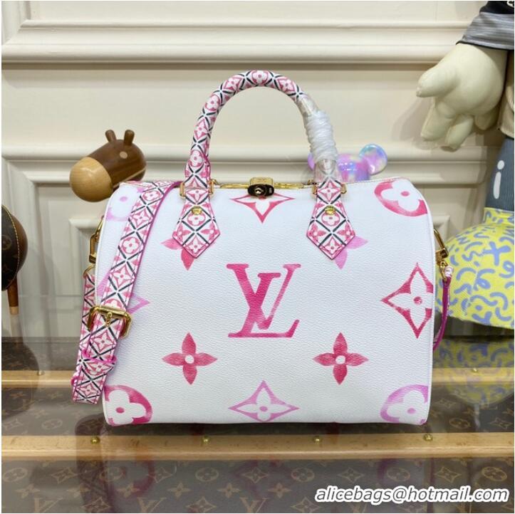 Good Product Louis Vuitton Speedy Bandouliere 25 M23073 Pink