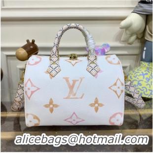 Cheapest Louis Vuitton Speedy Bandouliere 25 M23073 Beige