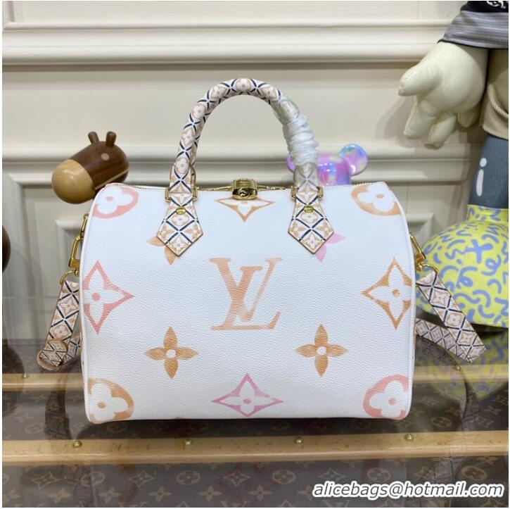 Cheapest Louis Vuitton Speedy Bandouliere 25 M23073 Beige