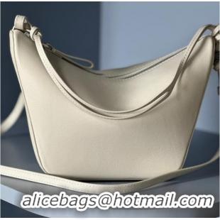 Buy Fashionable Loewe Original Leather Shoulder Handbag C923 Cream