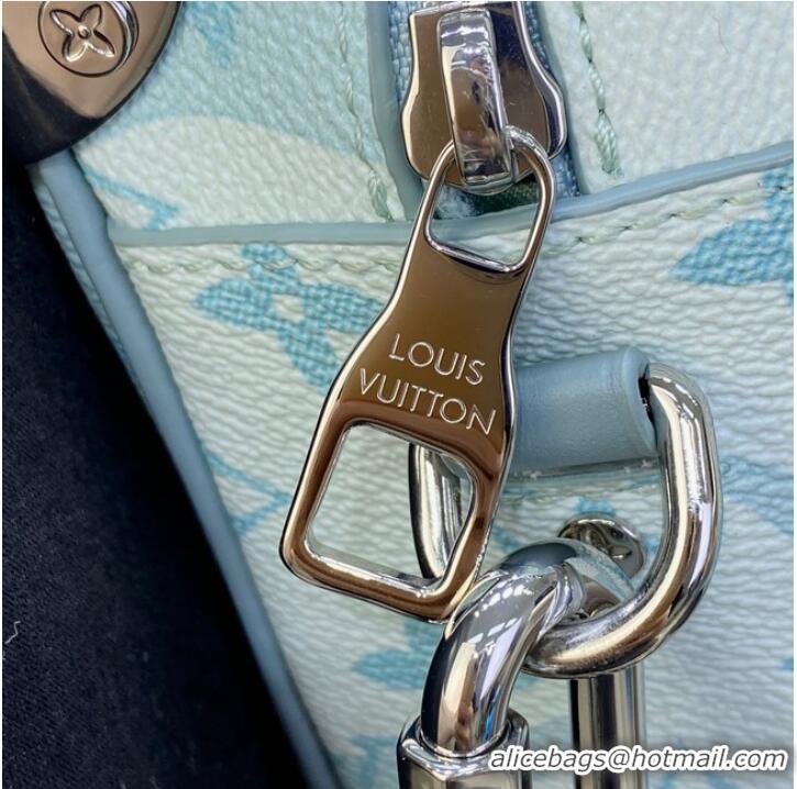 Buy Discount Louis Vuitton Mini Soft Trunk M22588 light blue