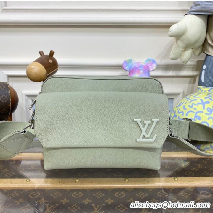 Classic Cheapest Louis Vuitton Fastline Messenger M22611 lighy green