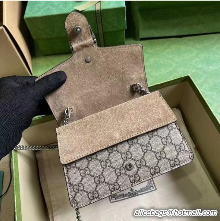 Famous Brand GUCCI DIONYSUS MINI TOP HANDLE BAG 752029 Beige