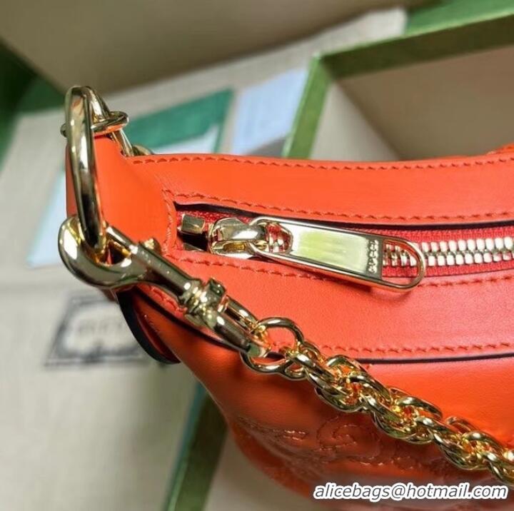 Unique Grade Gucci GG MATELASSE SMALL SHOULDER BAG 739709 orange