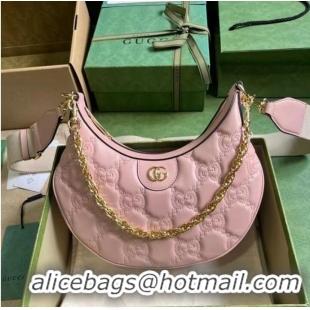 Good Product Gucci GG MATELASSE SMALL SHOULDER BAG 739709 pink