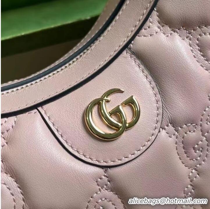 Good Product Gucci GG MATELASSE SMALL SHOULDER BAG 739709 pink