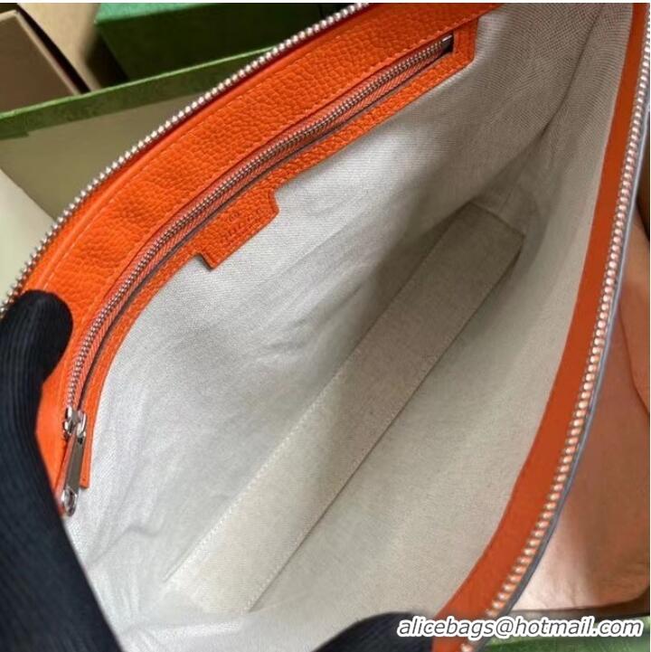 Promotional Gucci JUMBO GG MEDIUM MESSENGER BAG 696009 orange