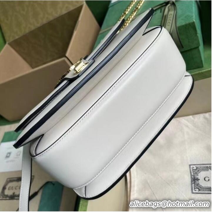 Inexpensive GUCCI BLONDIE TOP-HANDLE BAG 735101 white