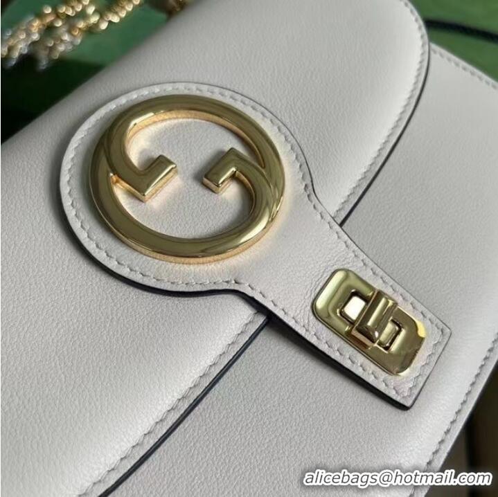 Inexpensive GUCCI BLONDIE TOP-HANDLE BAG 735101 white