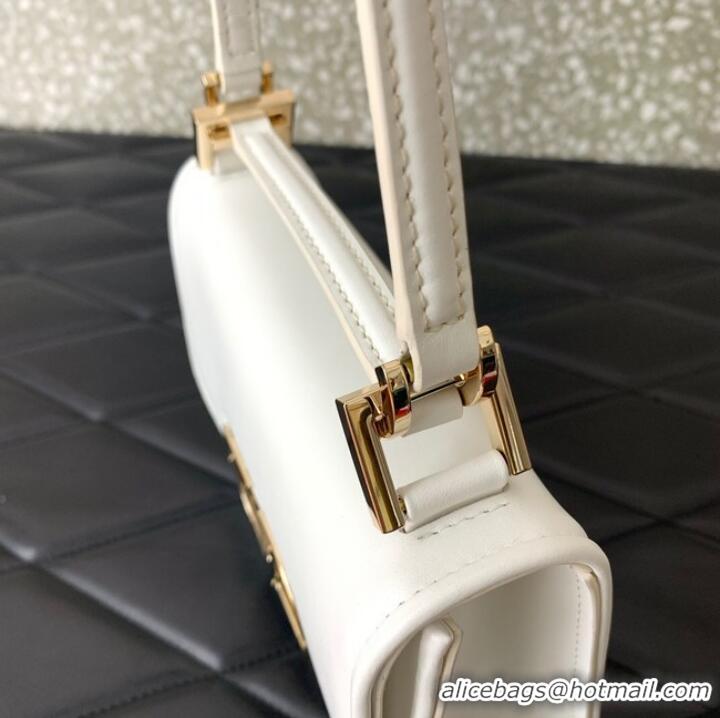 Unique Discount VALENTINO LOCO calf leather mini 0167 white