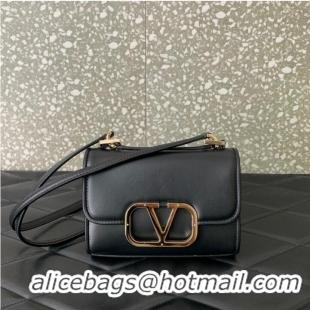 Classic Cheapest VALENTINO LOCO calf leather mini 0167 black