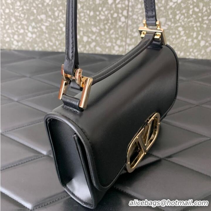 Classic Cheapest VALENTINO LOCO calf leather mini 0167 black