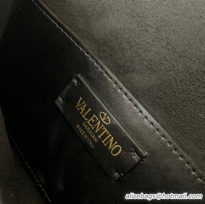 Classic Cheapest VALENTINO LOCO calf leather mini 0167 black