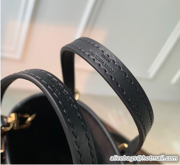 Famous Brand Louis Vuitton Nano Bucket M82418 Black