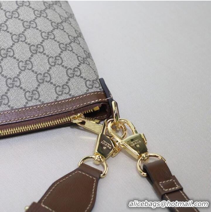 Top Quality GUCCI MESSENGER BAG WITH INTERLOCKING G 726833 Brown