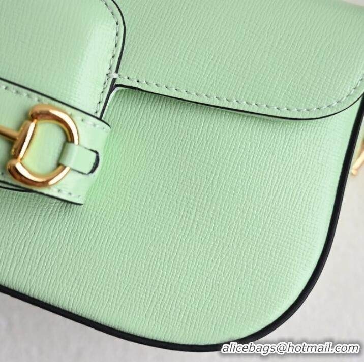 Well Crafted GUCCI HORSEBIT 1955 SMALL SHOULDER BAG 735178 light green