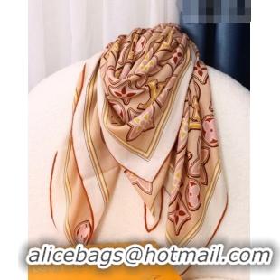 Well Crafted Louis Vuitton Monogram Cascade Shawl Scarf 140cm 20735 Beige 2022