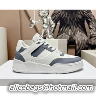 Top Design Celine CT-07 Trainer Low Lace-up Sneakers in Calfskin Grey 329006