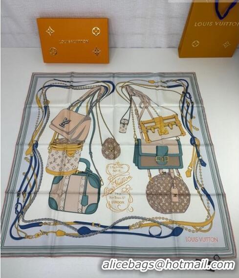 Top Quality Louis Vuitton Silk Sqaure Scarf 90x90cm 061305 2023