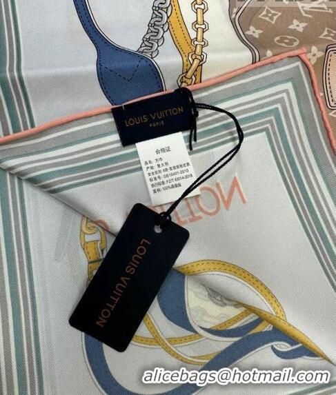 Top Quality Louis Vuitton Silk Sqaure Scarf 90x90cm 061305 2023