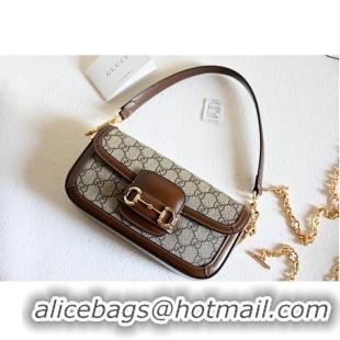 Promotional GUCCI HORSEBIT 1955 SMALL SHOULDER BAG 735178 Beige