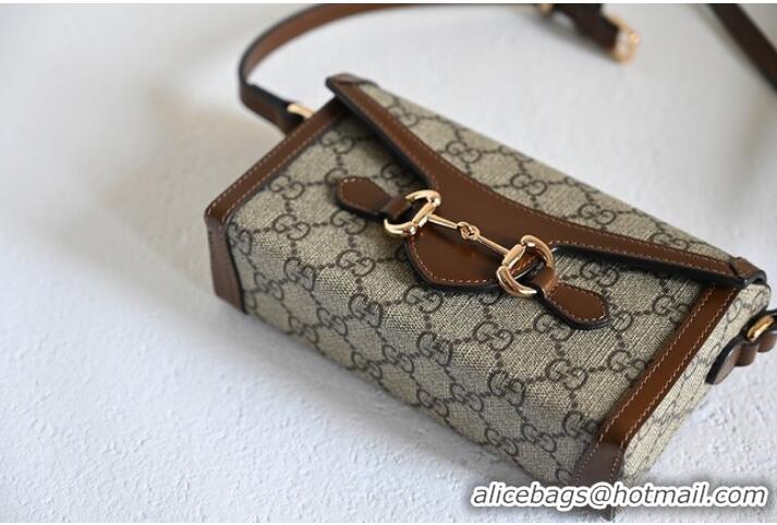 Buy Inexpensive GUCCI HORSEBIT 1955 MINI BAG 699296 Brown