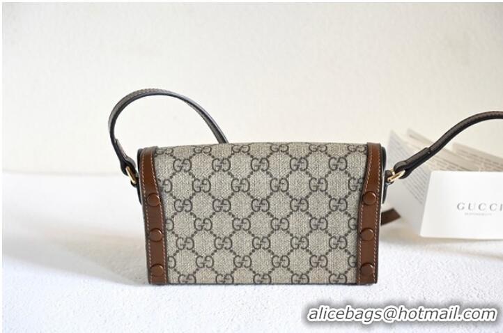 Buy Inexpensive GUCCI HORSEBIT 1955 MINI BAG 699296 Brown