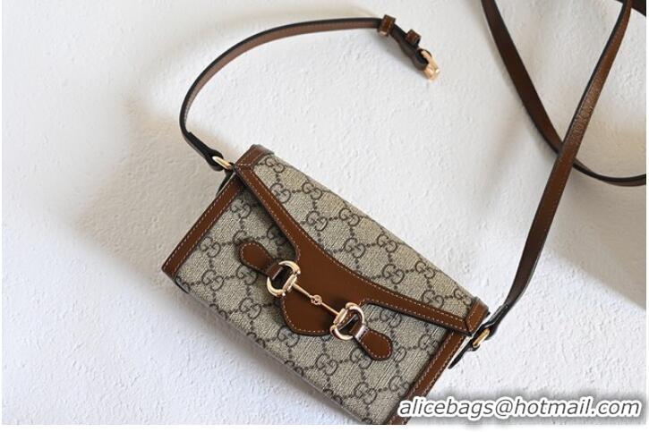 Buy Inexpensive GUCCI HORSEBIT 1955 MINI BAG 699296 Brown