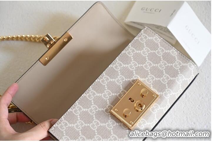 Inexpensive GUCCI PADLOCK MINI SHOULDER BAG 735103 Beige