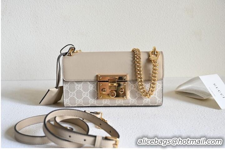 Inexpensive GUCCI PADLOCK MINI SHOULDER BAG 735103 Beige