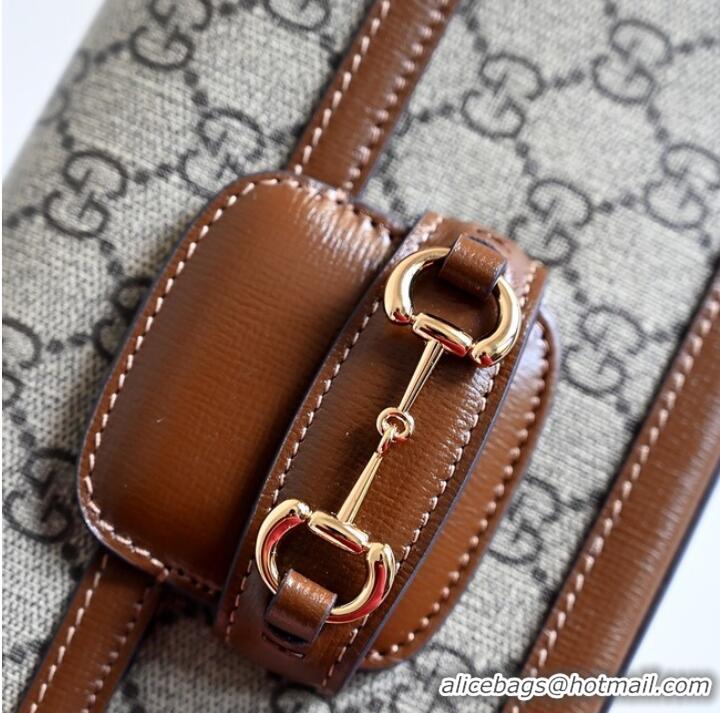 Best Price GUCCI HORSEBIT 1955 MINI BAG 752002 BROWN