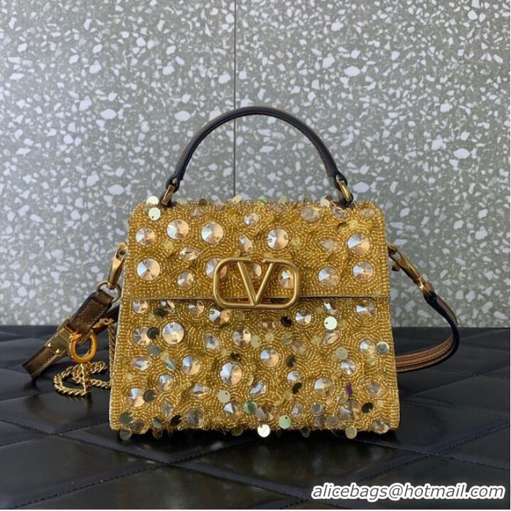 Top Design VALENTINO VSLING 3D MINI Shoulder bag WB0G97-2