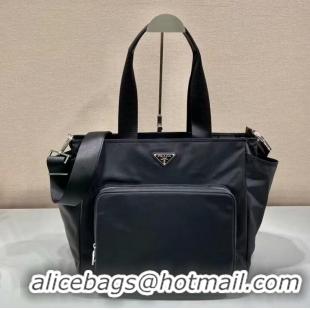 Good Product Prada Re-Nylon Tote Shopping Mami Bag 1BG102 Black