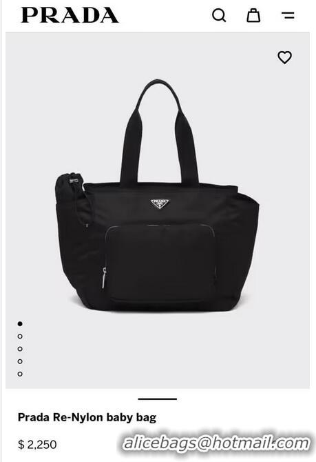 Good Product Prada Re-Nylon Tote Shopping Mami Bag 1BG102 Black