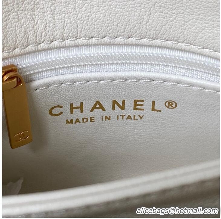 Top Quality Chanel SMALL FLAP BAG AS3984 White