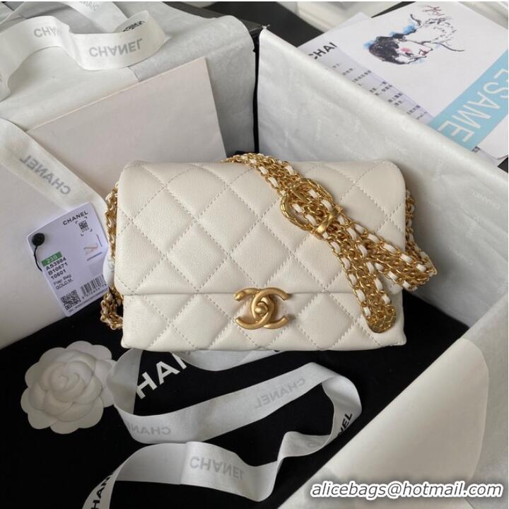 Top Quality Chanel SMALL FLAP BAG AS3984 White