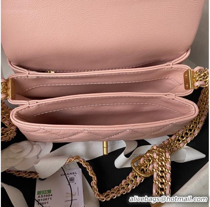 Good Product Chanel SMALL FLAP BAG AS3984 pink