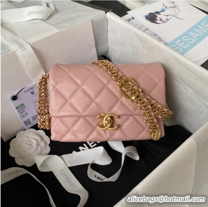 Good Product Chanel SMALL FLAP BAG AS3984 pink