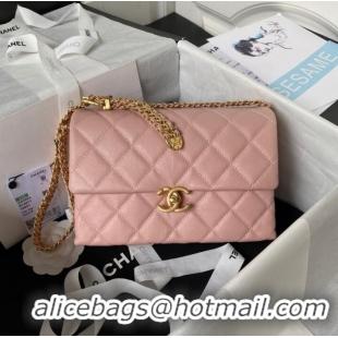 New Style Inexpensive Chanel SMALL FLAP BAG AS3994 pink