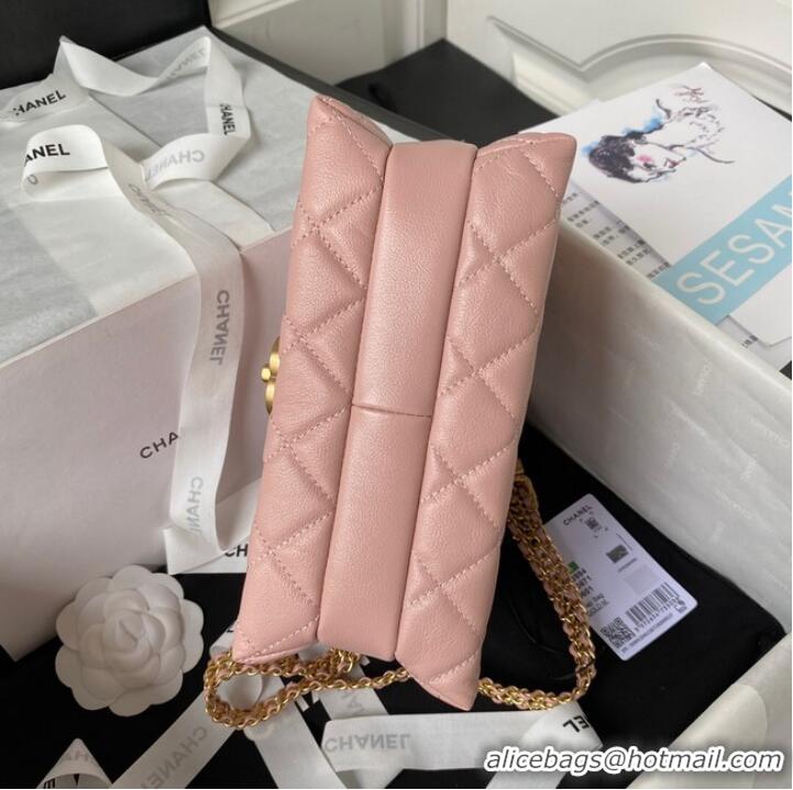 New Style Inexpensive Chanel SMALL FLAP BAG AS3994 pink