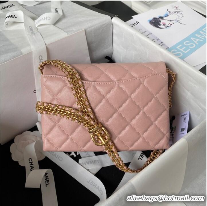 New Style Inexpensive Chanel SMALL FLAP BAG AS3994 pink