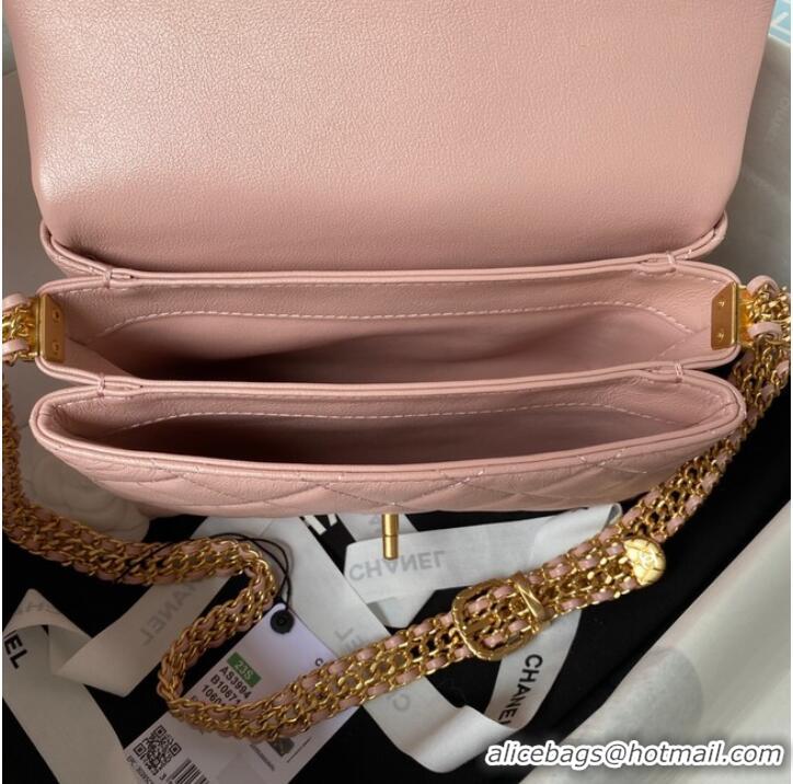 New Style Inexpensive Chanel SMALL FLAP BAG AS3994 pink