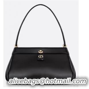 Promotional MEDIUM DIOR KEY BAG Black Box Calfskin M1843OBEQ