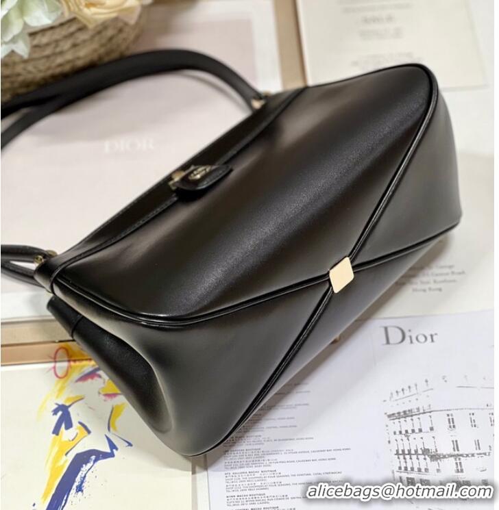 Promotional MEDIUM DIOR KEY BAG Black Box Calfskin M1843OBEQ