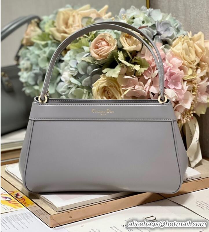 Low Cost MEDIUM DIOR KEY BAG gray Box Calfskin M1843OBEQ